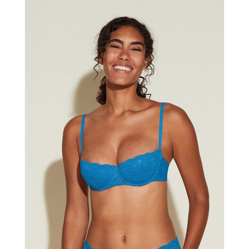 Sujetador Push-Up Pushie Udaipur Blue 75A