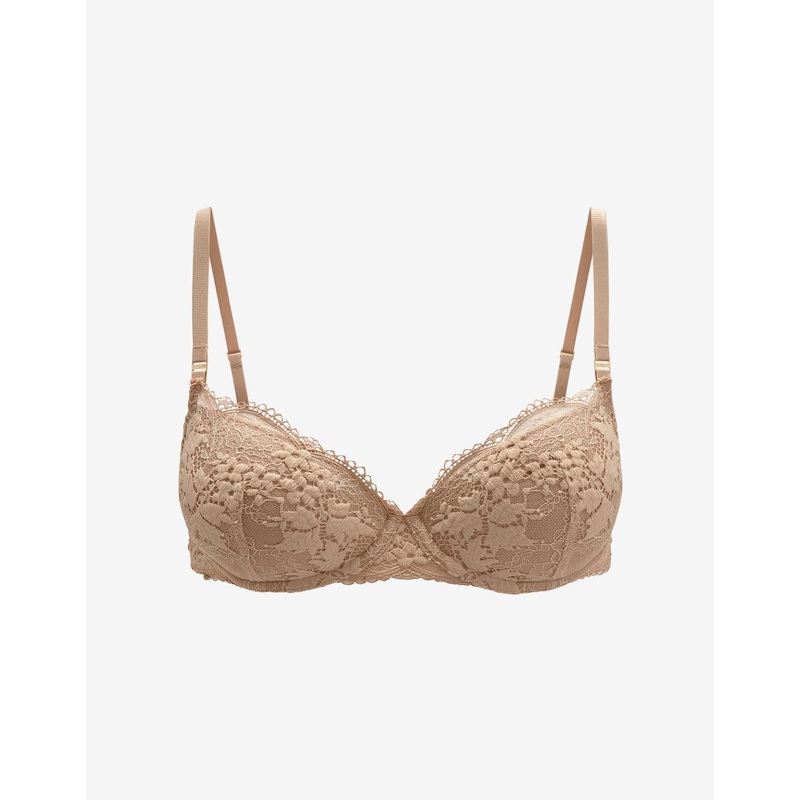 All Day Lace T-Shirt Bra taupe 32B