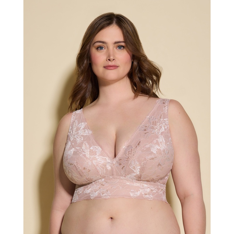 Bralette Con Fascia Alta Super Curvy Mandorla XS