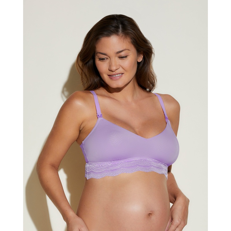 Bralette De Lactancia Icy Violet S