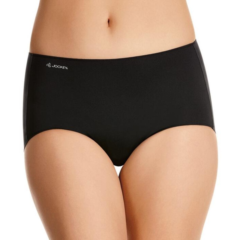 Jockey No Panty Line Promise Next Generation Microfibre Full Brief – Black XS
