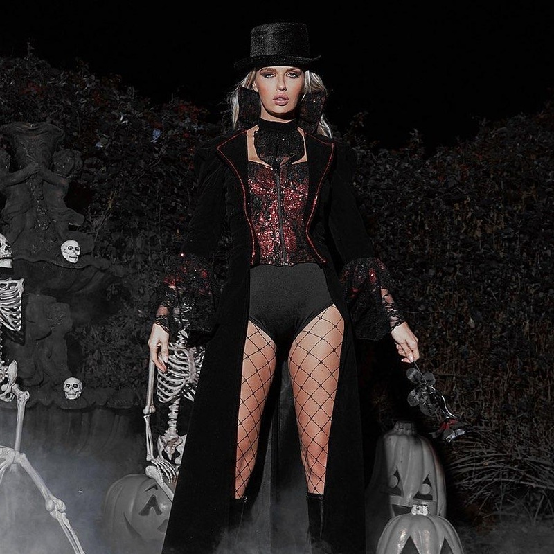 4pc The Lusty Vampire Small Black/Red