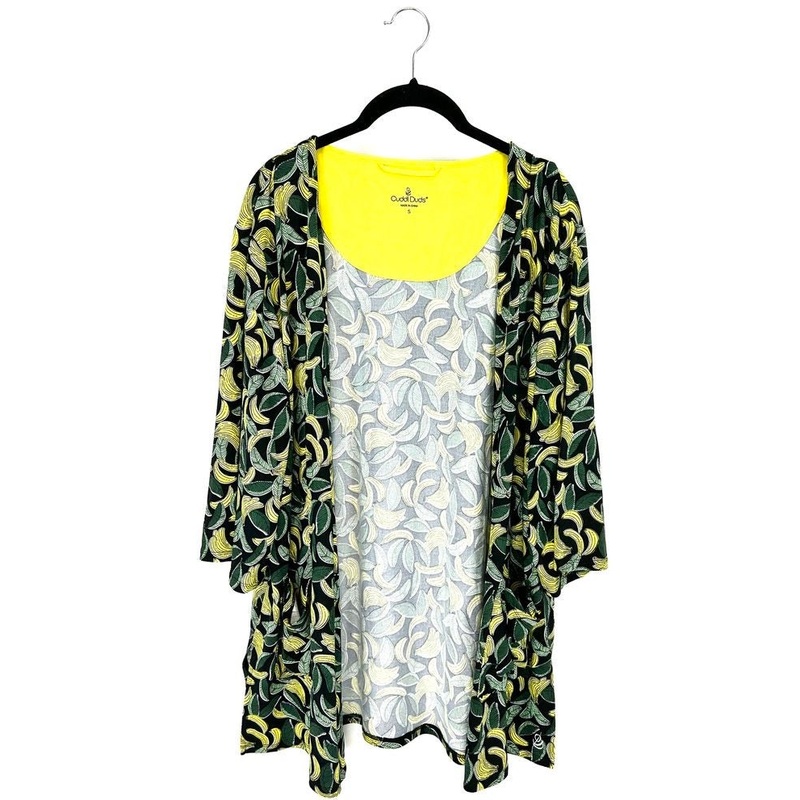Banana Print Cardigan – Size 6-8