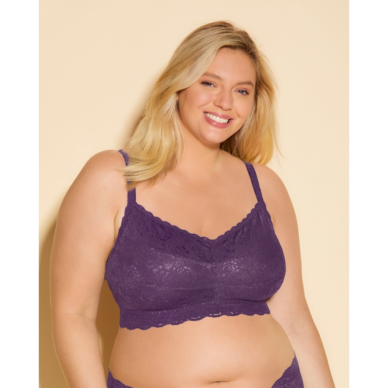 Ultra Curvy Sweetie Bralette Zaadi Purple XS
