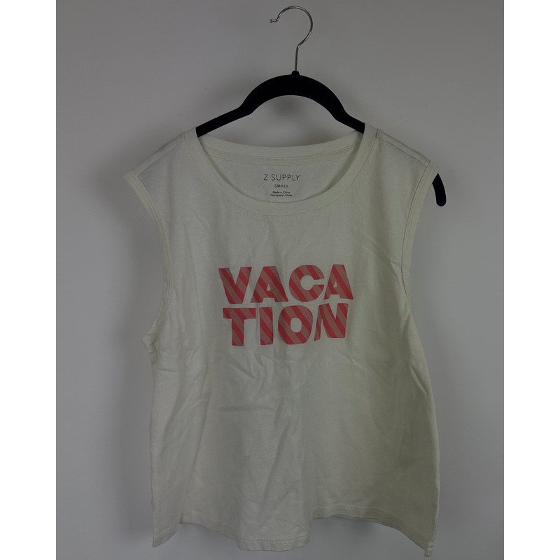 Vacation Sleeveless Tee – Size 2/4