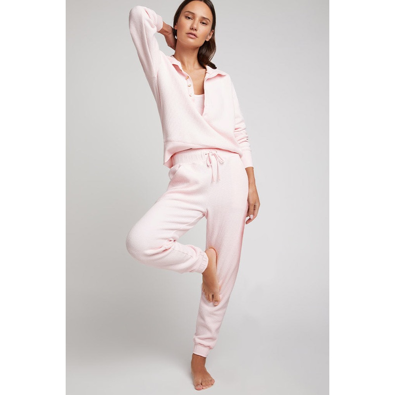 Waffle Knit Jogger in Puff XS Puff Single