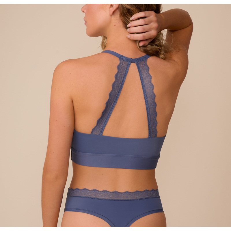 Bliss Lace Halterneck Bralette – Twilight Twilight XS