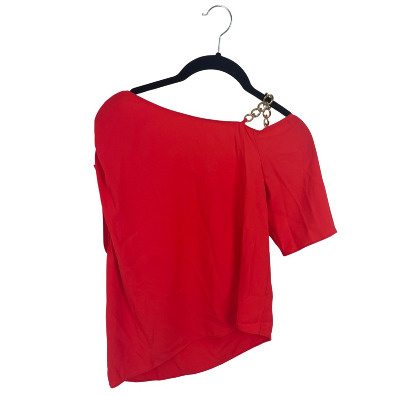 Bright Red Blouse – Small