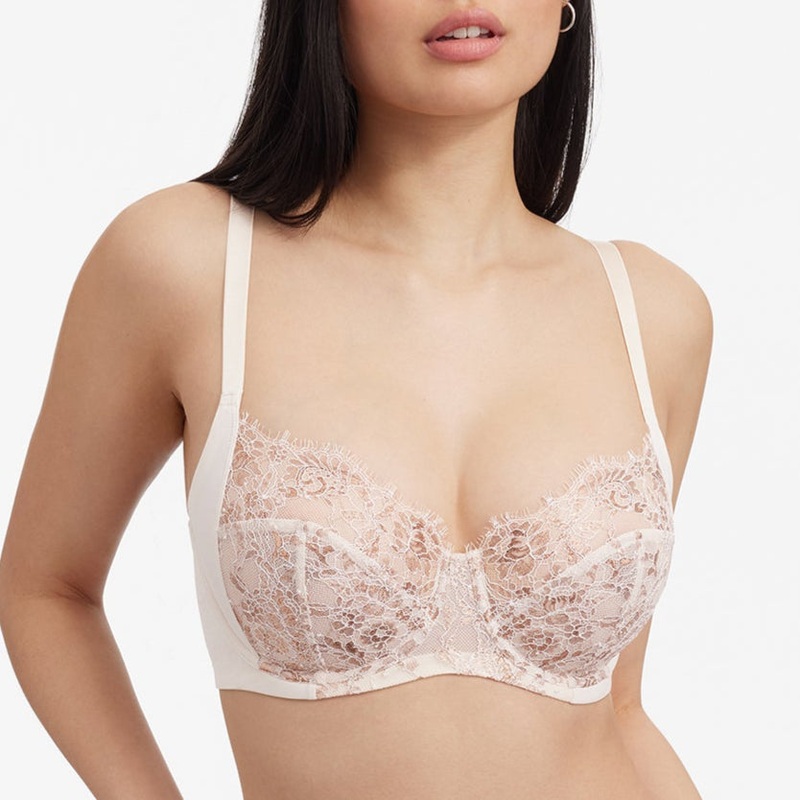 Entice Full Coverage Underwire Bra – 334143 – Icing Rose Gold WHITE 32D