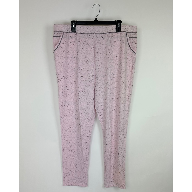 Pink Heather Pajama Pants – XXL