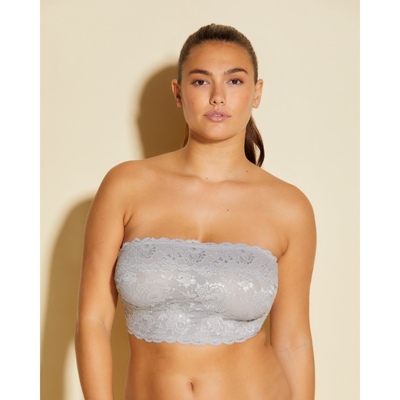 Sujetador Bandeau Flirtie Curvy Varanasi Gray XS