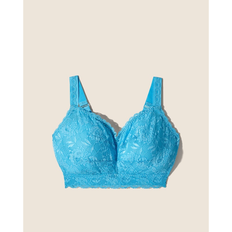 Super Curvy Sweetie Bralette Constance Blue XS