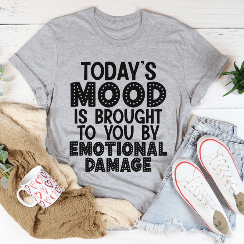 Today’s Mood Tee Athletic Heather S