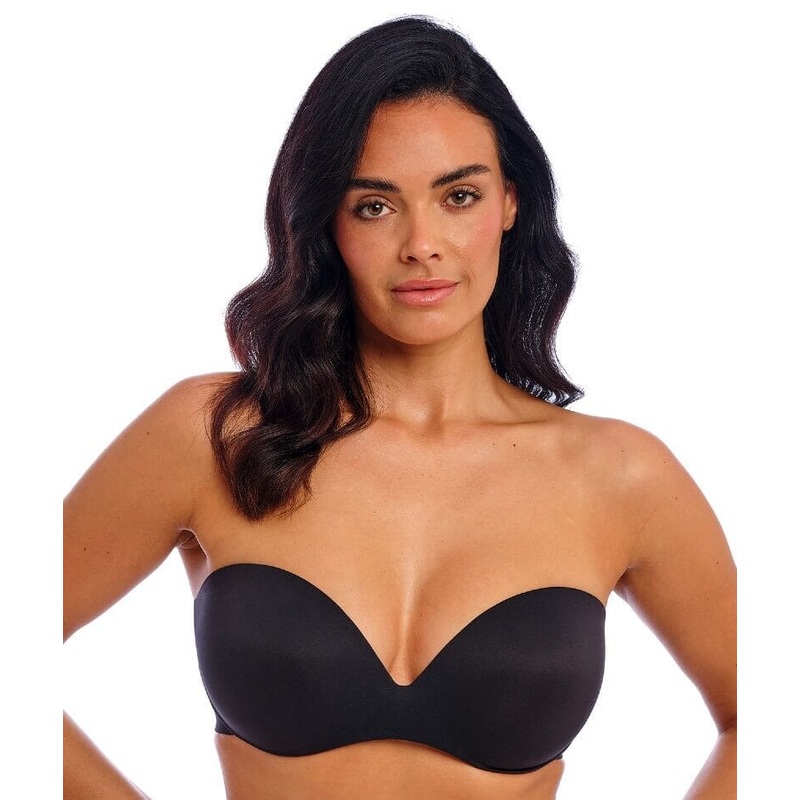 Wacoal Ines Secret Underwired Moulded Strapless Bra – Black 30B