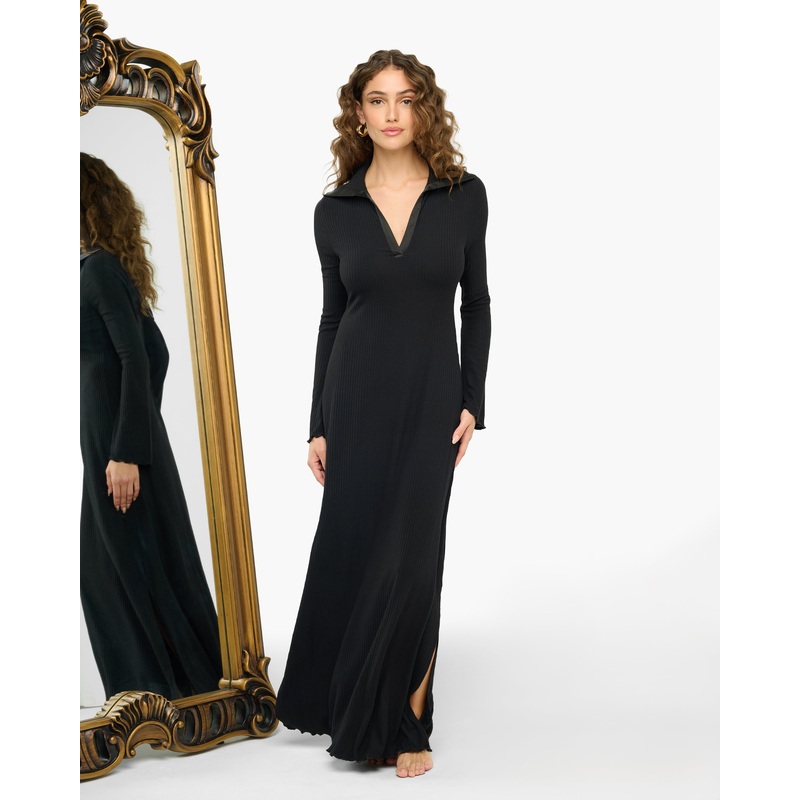 Maxi Dress Black XS
