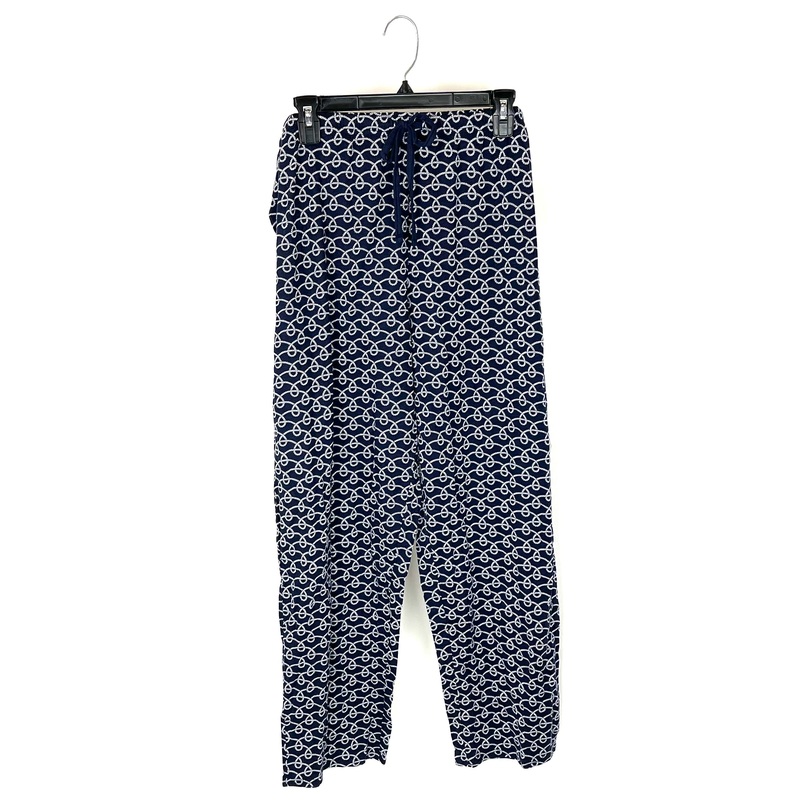 Navy Rope Print Pajama Pants – Small Small
