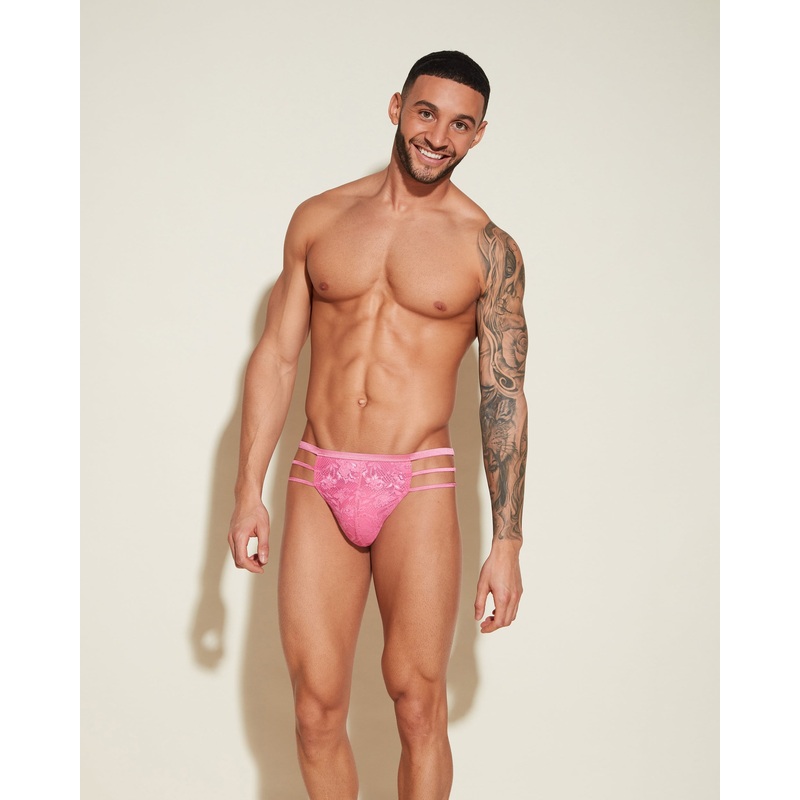 String Italien  Bretelles Rani Pink S