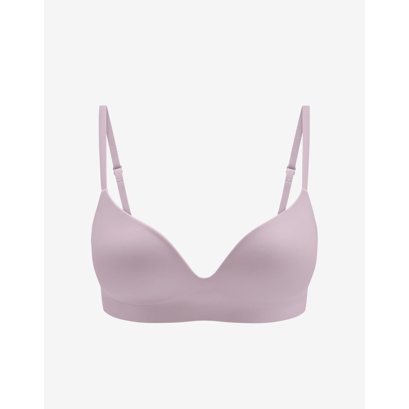 Zero Edge Wireless Push-Up Bra violet-ice 30B