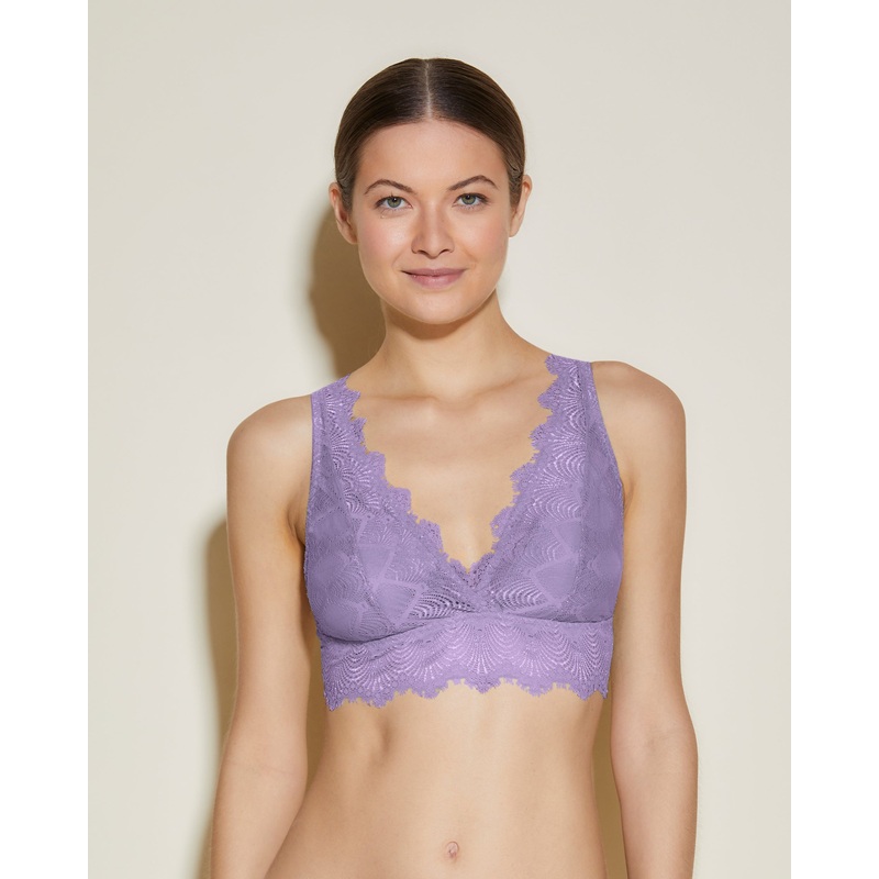 Plunge-Bralette Himalayan Sky S