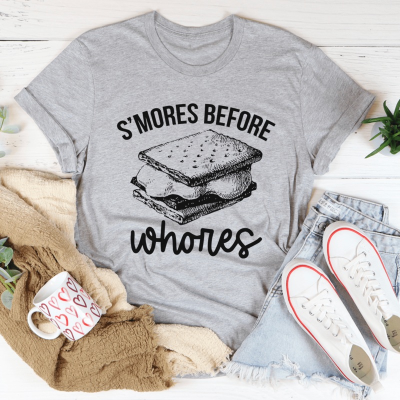 S’mores Tee Athletic Heather S