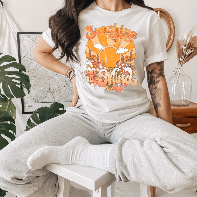 Sunshine On My Mind Tee White S