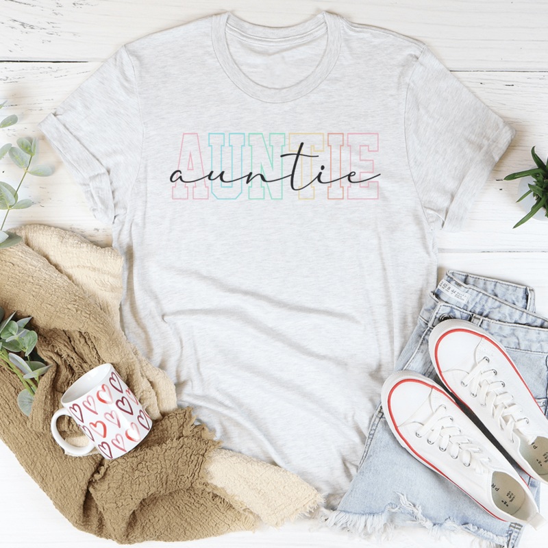 Auntie Tee Black Heather S