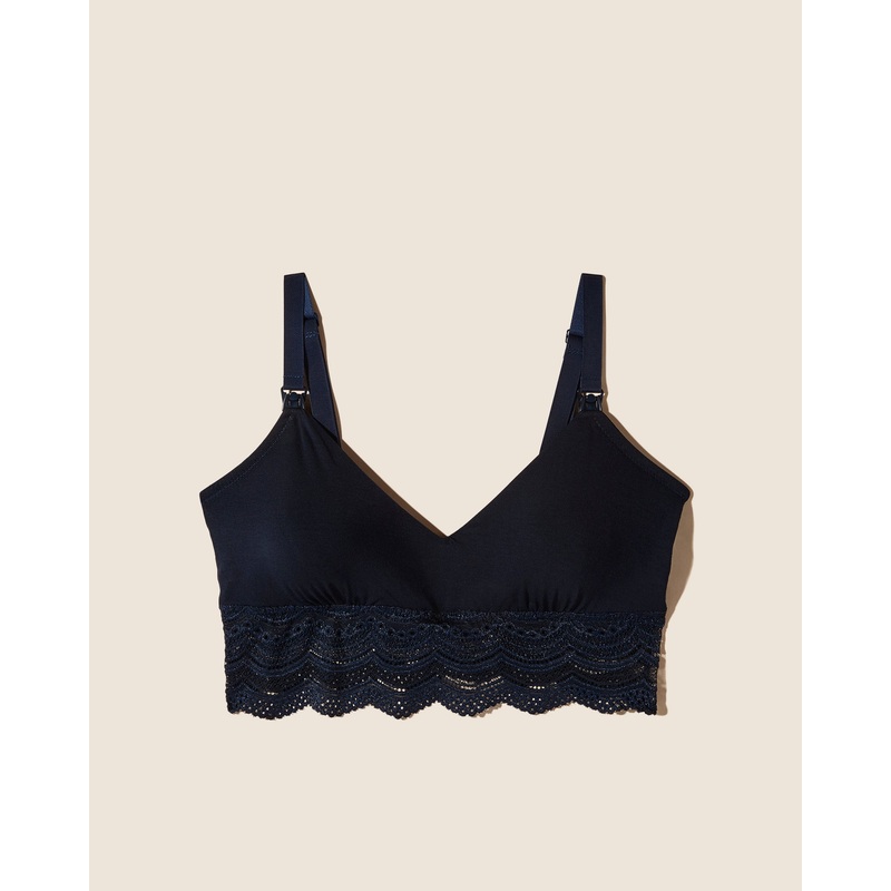 Bralette De Lactancia Nocturnal Blue S