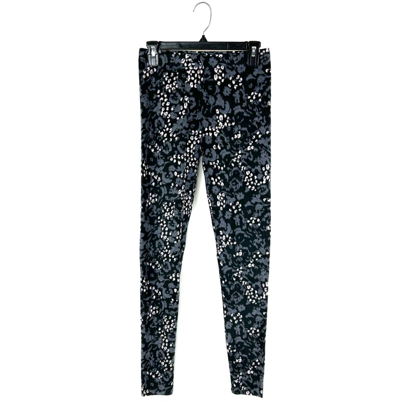Fleece Leopard Leggings – Size 4/6 and 6/8 Small (size 4/6)