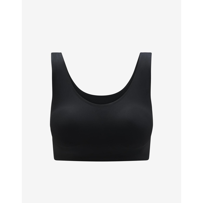 Smoothing Scoop Wireless Bra black XS