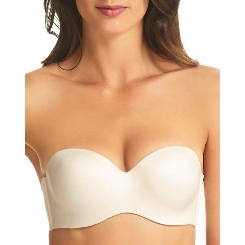 Finelines Memory Strapless Bra – Ivory 32B