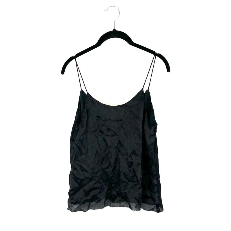 Texture Black Butterfly Opening Tank – Size 2-4