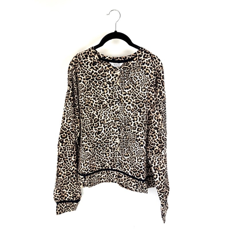 Brown Cheetah Print Lounge Set – Small
