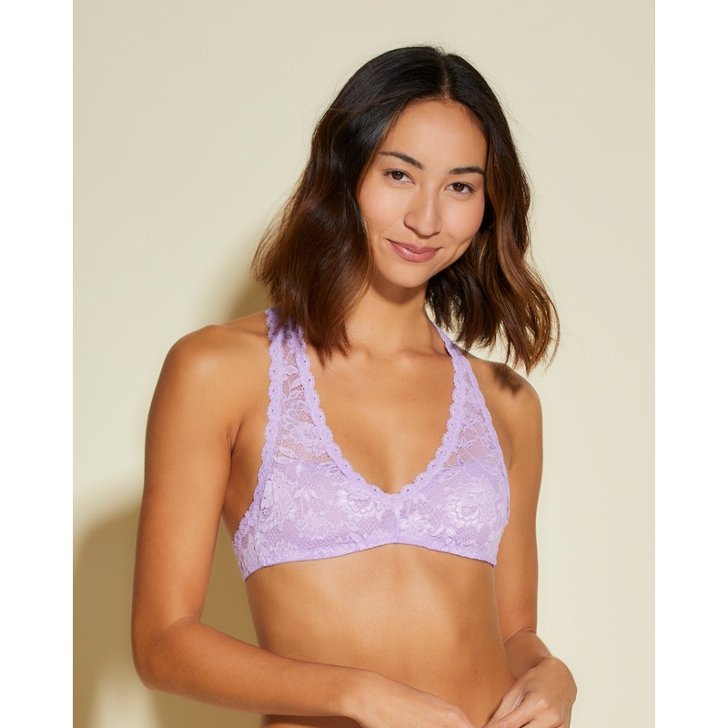Petite Racie Racerback-Bralette Icy Violet PS