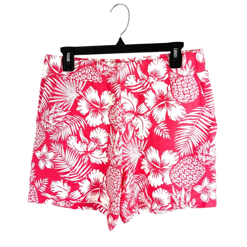 Pink Tropical Stretch Shorts – Size 6/8