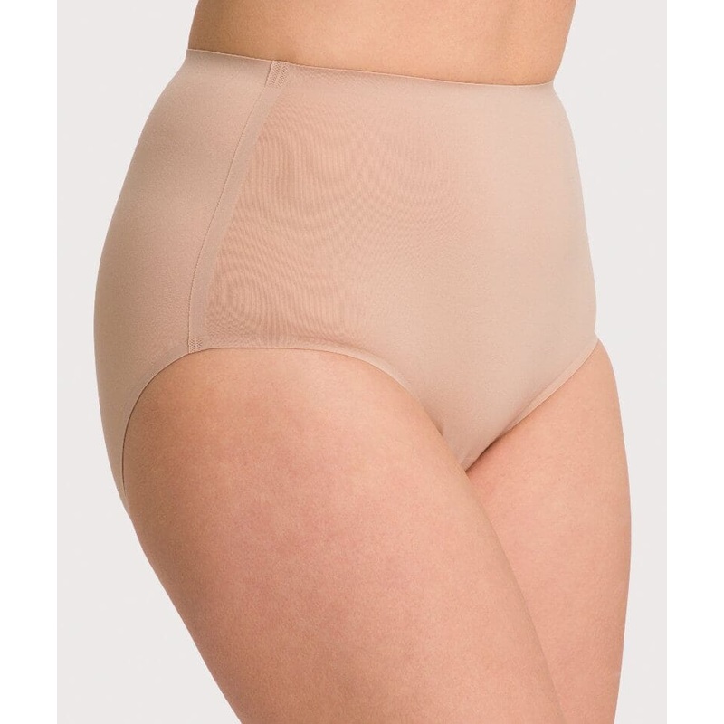 Underbliss Invisibliss No Show Seamless Full Brief – Nude M-3XL (One size fits most)