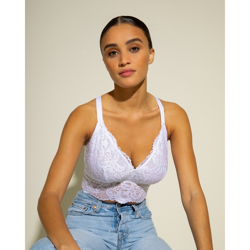 Bralette Curvy Blanca XS
