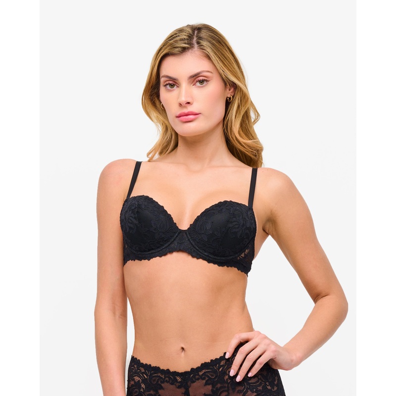 Reggiseno Imbottito Nero 0C
