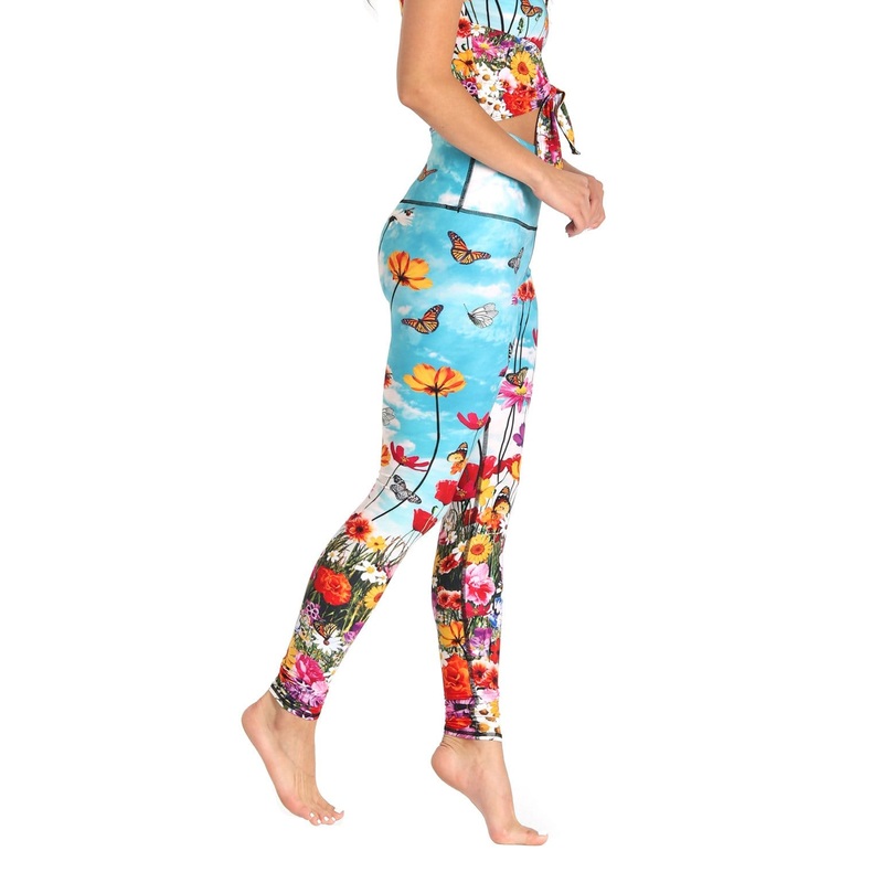 YD Legging – Flower Bomb XS Standard (28″)