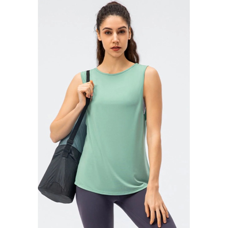 Cutout Reversible Active Tank Turquoise XS