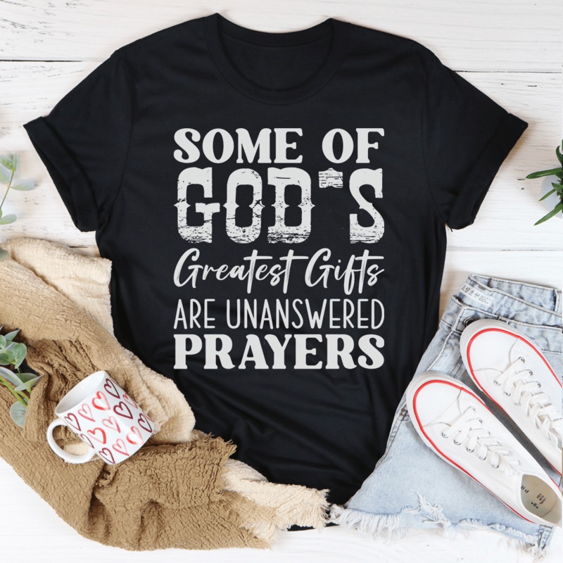 Some Of God’s Greatest Gifts Tee Black Heather S