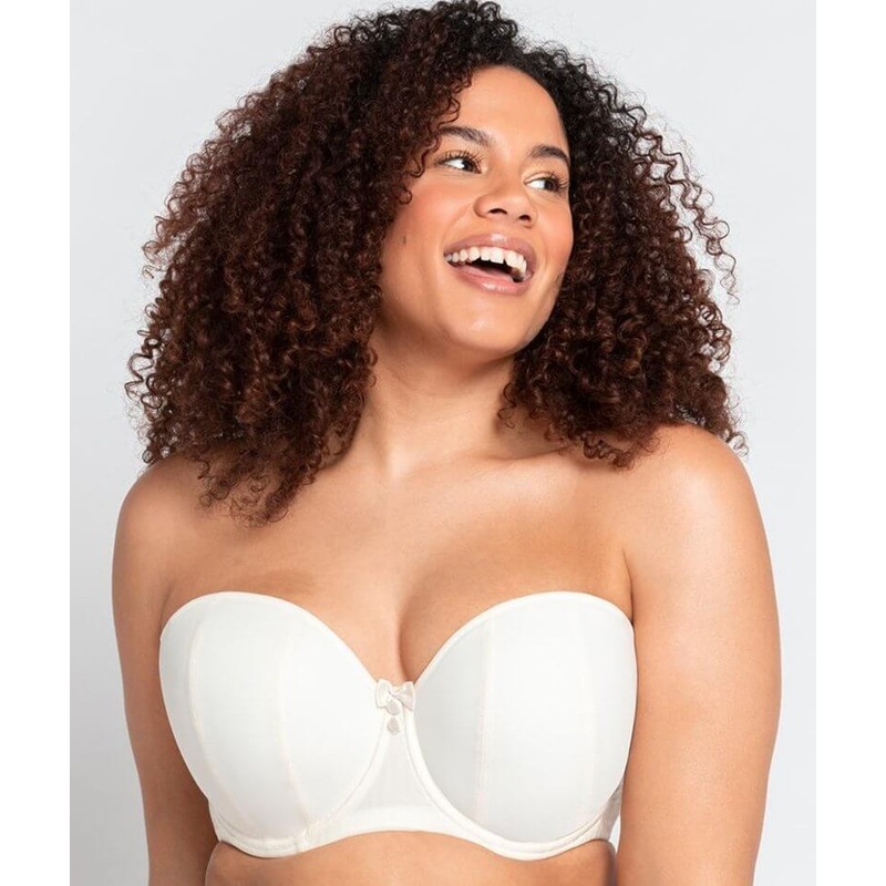 Curvy Kate Luxe Strapless Bra – Ivory 28D
