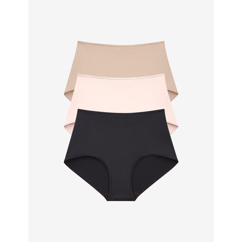 24/7 Classic Brief – 3 Pack taupe-softpink-black XS