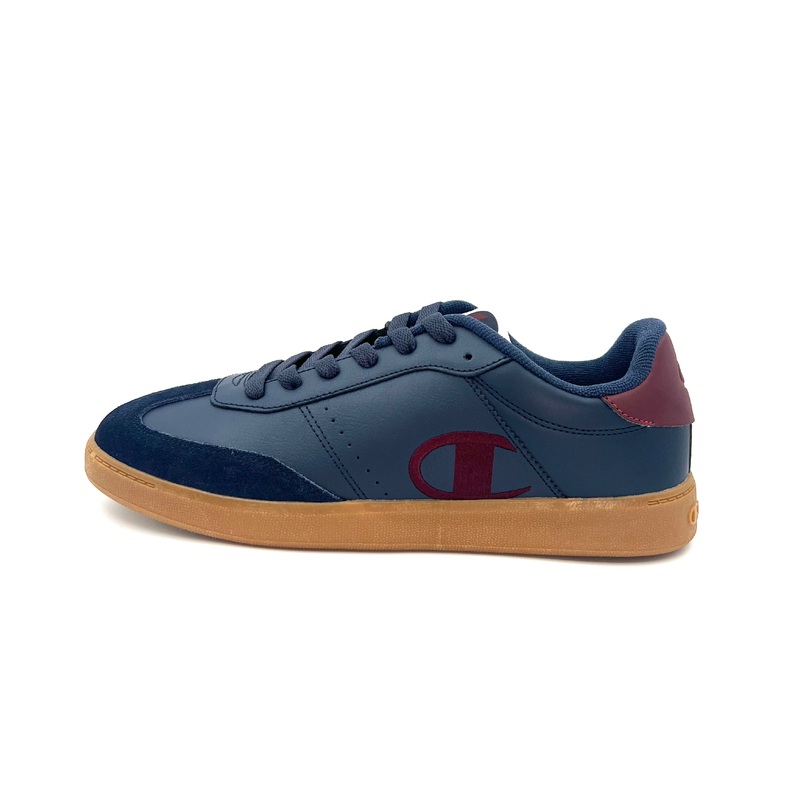 MENS Navy Blue and Maroon Sneakers – Size 11