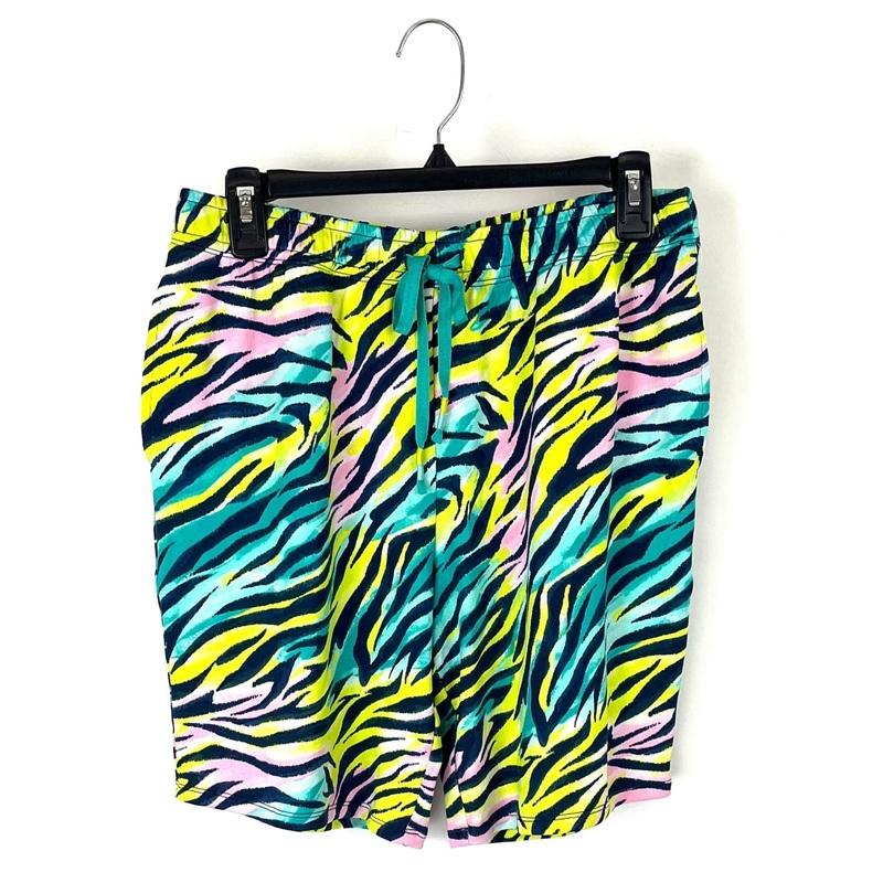 Multicolor Animal Print Pajama Shorts – Size 6/8