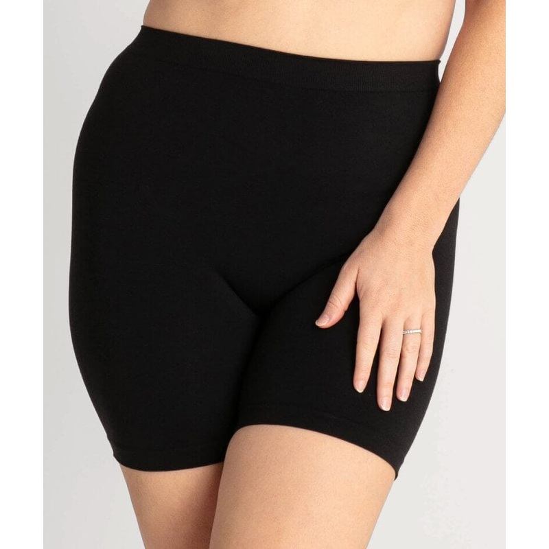 Underbliss Seamless Bamboo Blend Anti-Chafing Shorts – Black M