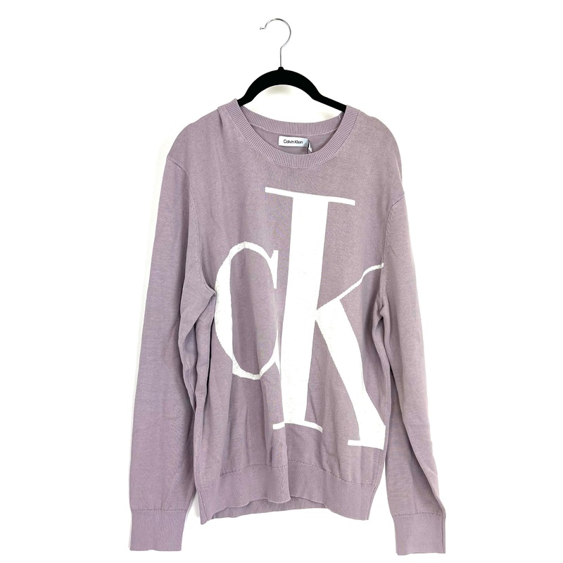Light Purple Logo Sweater – Medium
