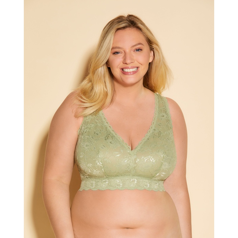 Ultra Curvy Racie Racerback Bralette Nile Mist XS