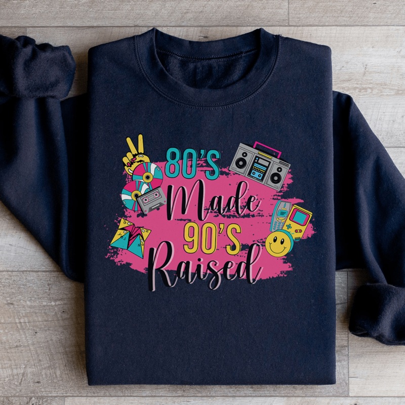 80’s Made 90’s Raised Sweatshirt Black S