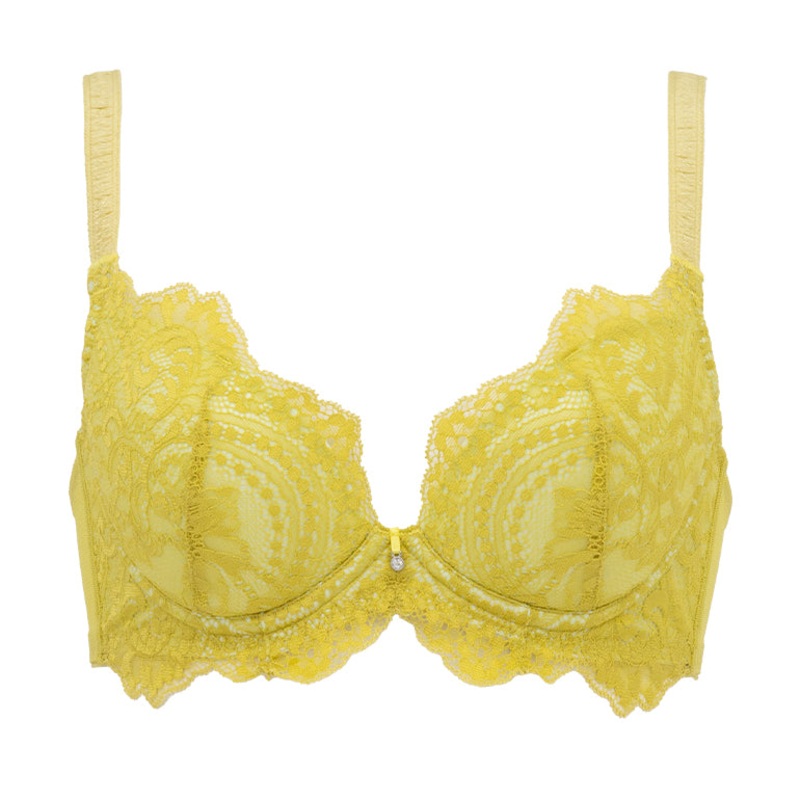 Belle Push-Up Plunge Bra 23A1 65C (US 30C) Lime