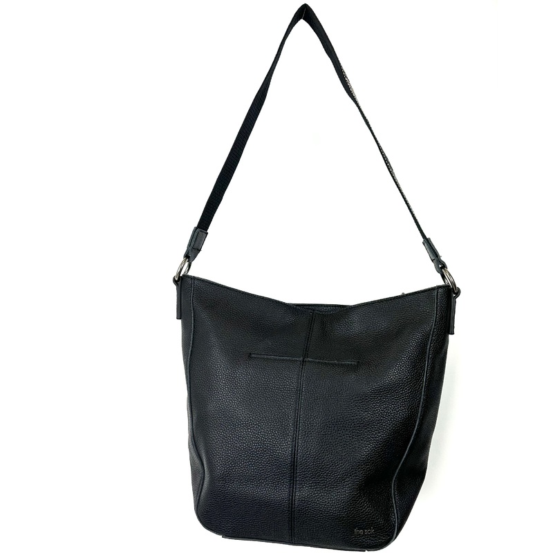 Black Leather Shoulder Bag